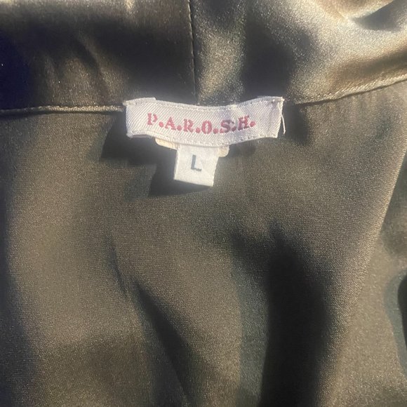 P.A.R.O.S.H Silk Women's Blouse (size L) Made in ITALY - Picture 10 of 12